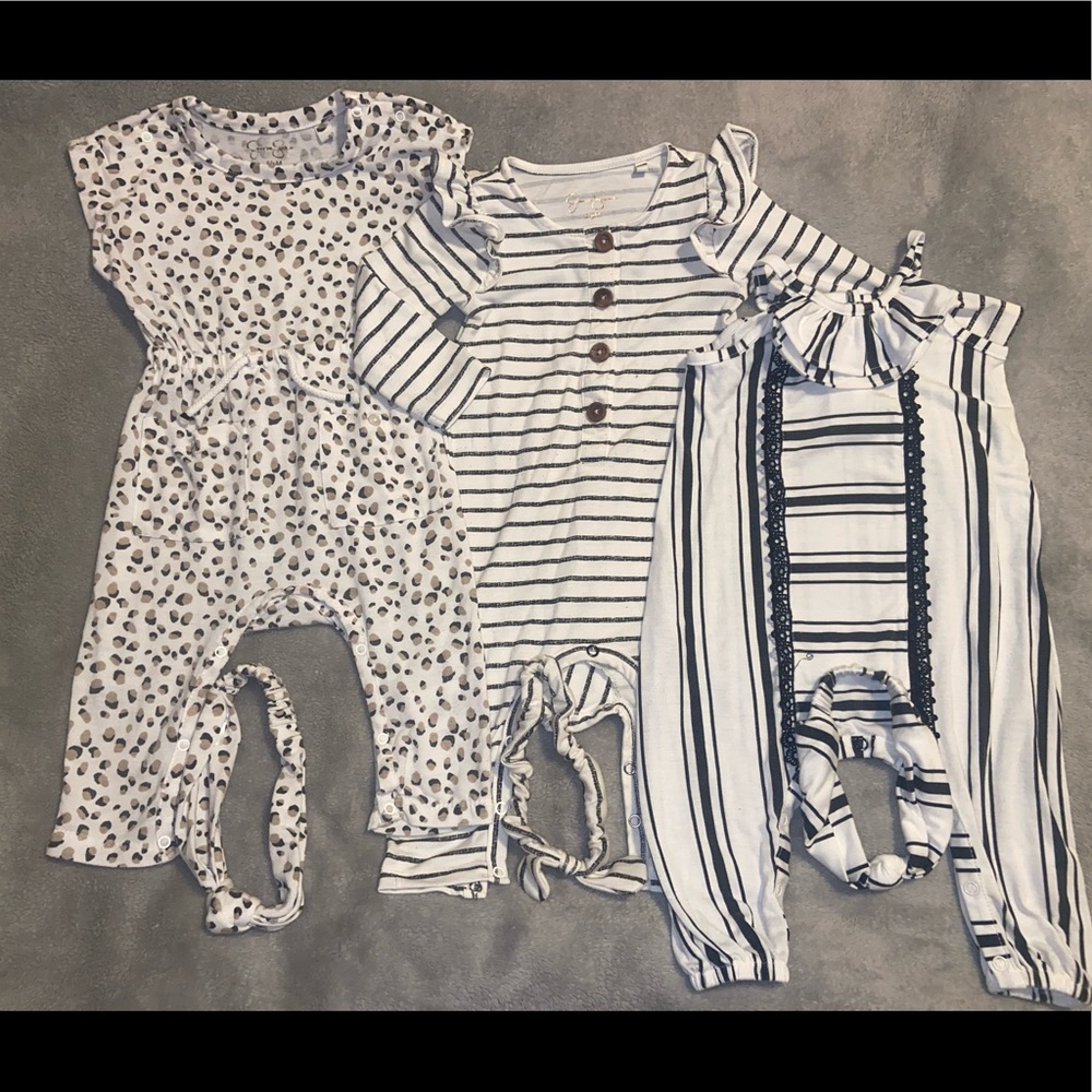 Three Jessica Simpson Jumpers (6-12 month)